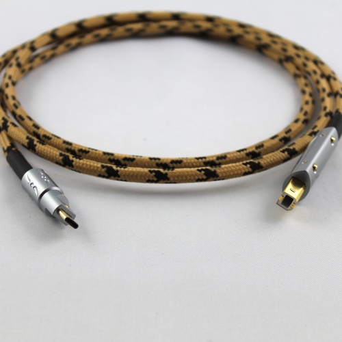 Kácsa Audió USB C kábel monokristályos vezetővel